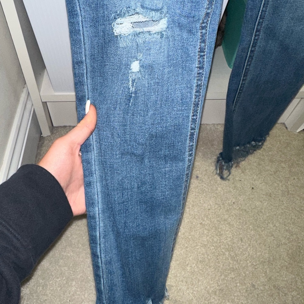 Free People Ripped Jeans Size 26 - Picture 5 of 8